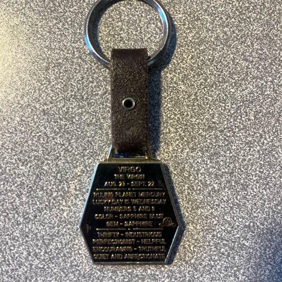 Virgo Key Chain - Picture 2 of 3
